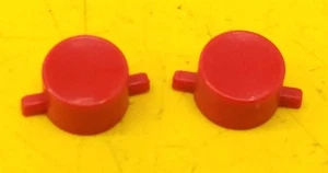 ⭐️⭐️⭐️⭐️⭐️ OEM Nintendo NES Controller NES-004 A & B Buttons Red  - Picture 1 of 2
