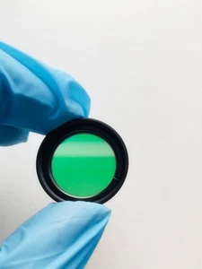 The 520nm green light is transmitted through narrow-band filter lens NBP520-40K - Picture 1 of 6