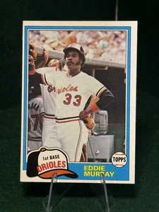 1981 Topps Eddie Murray #490 Baltimore Orioles HOF - Picture 1 of 2