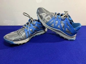 Adidas Vigor Bounce Shoes Mens Sz 9.5 Blue Gray Trail Running Sneaker AQ7512 - Picture 1 of 11