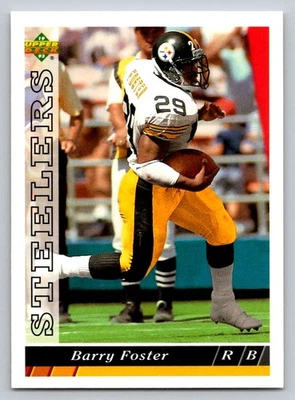 1993 Upper Deck #345 Barry Foster - Image 1 of 2