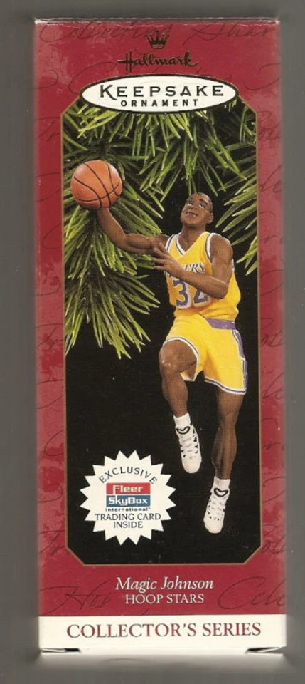 Magic Johnson 1997 Los Angeles Lakers Hallmark Ornament Foto 1 de 1