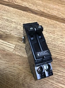 CHALLENGER TYPE A CIRCUIT BREAKER A215 15AMP 240VOLT 2POLE NOB - Picture 1 of 6
