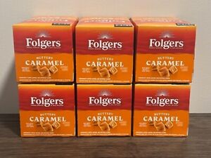 Folgers Buttery Caramel Coffee (Formally Caramel Drizzle) 72 Count K Cups