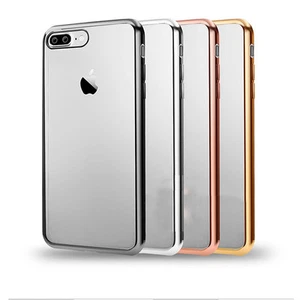 Ultradünne kristallklare TPU Gel Skin Cover Hülle für Apple iPhone 7 6 Plus 5 SE - Bild 1 von 5