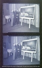 MADISON SQUARE GARDEN 1946 ORIGINAL MANHATAN NYC NEGATIVES X 2 NEW YORK VINTAGE