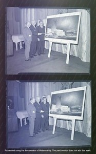 MADISON SQUARE GARDEN 1946 ORIGINAL MANHATAN NYC NEGATIVES X 2 NEW YORK VINTAGE