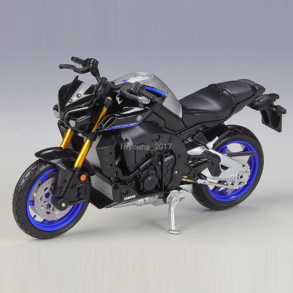 1:18 2023 Yamaha MT-10 SP Motorcycle Model Diecast Boys Toys for Kids Gifts - Image 1 of 4