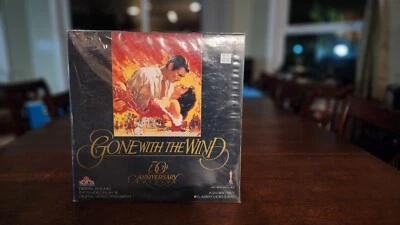 Gone With The Wind Laserdisc 50th Anniversary Edition Extended Play 2 Disc Set - Image 1 of 2