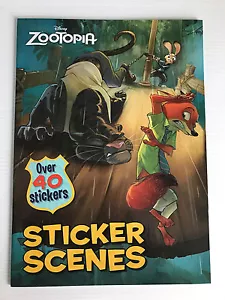 Totalmente Nuevo Tema Disney Zootopia Cubierta Suave Niños Pegatina Escenas Libro de Cuentos - Imagen 1 de 2