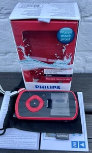 Philips CAM150 Full HD 1080p Camcorder Black 32GB Card - Picture 1 of 8