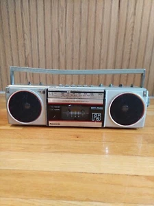 Panasonic RX-F5 Ambience FM/AM Stereo Radio Cassette Recorder - getestet/funktioniert - Bild 1 von 8