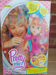 Vintage Pretty And Me! Doll 14" Ideal Retro Multi Colour Hair 1993 - Picture 1 of 10