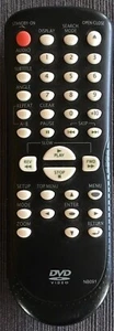 Funai Magnavox Sylvania Sanyo OEM DVD Remote NB091 Good Shape DP170FX4 MDV2400F7 - Picture 1 of 3