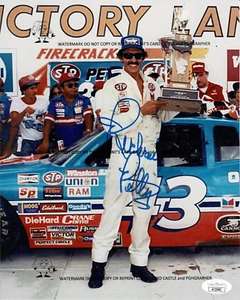 RICHARD PETTY FIRMADO AUTOGRAFIADO NASCAR GANADOR CÍRCULO 8x10 - Autenticado JSA - Imagen 1 de 3