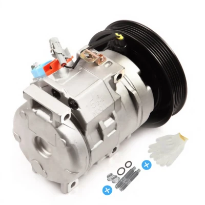 A/C compressor with clutch for Toyota Corolla Matrix 1.8L l4 2003 2004 2005-2008 - Image 1 of 4