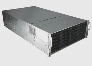 Supermicro 4U 24-Bay LFF 3.5" Empty Server Chassis CSE-848XA-R3240B w/PSU - Picture 1 of 4