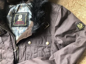 sehr cool schicke Damen Jacke von Belstaff mit Kaputze Gr M sehr gut - Bild 1 von 12
