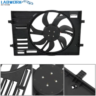5Q0121203CL Cooling Fan Assembly 2016-2021 For VW Volkswagen Golf Audi A3 Foto 1 de 4