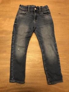 Gap Kids 1969 Boys 6 Regular Slim Blue denim pants pre-owned - Picture 1 of 5
