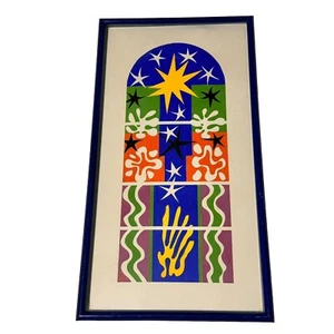 Matisse Inspired Artwork 1952 Nuit De Noel Christmas Night Eve Framed Art - Picture 1 of 5
