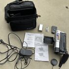 New ListingSamsung Scl906 Hi8 Ntsc 8mm Tape Video Camera Camcorder w/ Charger - Works!