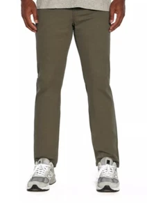 Gap Para Hombre Calce Ajustado Suave Elastizado 5 Bolsillos Verde Oliva 36x32 - Imagen 1 de 15