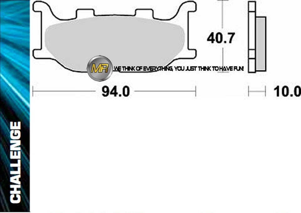FOR YAMAHA FZ6 600 2006 06 FRONT SINTERED BRAKE PADS BRAKING METAL — 第 1/1 张图片