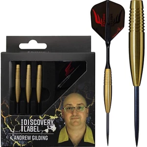Andrew Gilding Darts Cosmo Discovery Label 24g Tungsten Goldfinger - Bild 1 von 1