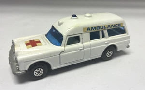 Matchbox Speed Kings Mercedes-Benz Ambulance Binz K-26 England Lesney Co - Picture 1 of 16