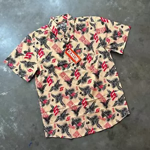 NUEVO CON ETIQUETAS DIXXON X Herramientas a Presión Edición Limitada Tiki Hawaiana Camisa Manga Corta M - Imagen 1 de 10
