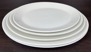 5 NWT Steelite England Off White Oval Coupe Assorted Size Platters - Picture 1 of 6