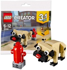 LEGO 30542 Cute Pug NEW 68 pieces