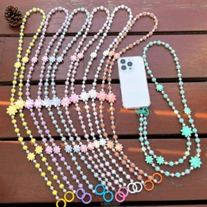 Multi-function Crossbody Bag Strap Bag Chain Beaded Lanyard Accessories - Photo 1 sur 13