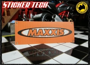 1/10 SCALE MAXXIS TYRES WORKSHOP GARAGE BANNER SUITS RC4WD RC CRAWLER TREPADORS - Picture 1 of 2