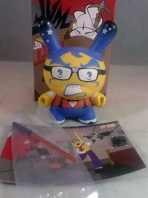 Kidrobot Art Of War AOW Geek Force Igor Ventura Dunny 3 Inch 2/20 - Image 1 of 4