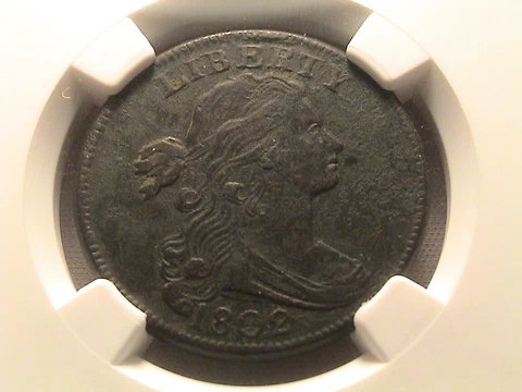 1802 Draped Bust Large Cent S-239 NGC XF-Details Cover