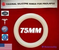 Vaginal Pessary Ring Silicone For Prolapse 75 mm 2.9 inch USA Delivery In 2 Days