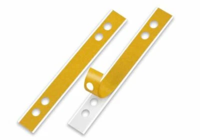 50 Veloflex Papier Heftstreifen Lochverstärker 105x15mm VELOFIX© pure selbstkle. - Bild 1 von 2