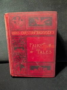 Antique and Rare copy of Hans Christian Andersen 's Fairy Tales, 1887, lovely! - Picture 1 of 23