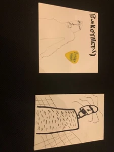 CD de lucio firmado Buckethead, dibujo firmado y púa de guitarra firmada - Imagen 1 de 2