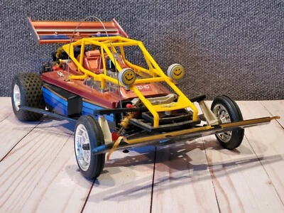 Vtg Kyosho Icarus Off Road Racer R/C Car 1:10 Radio Remote Control Dune Buggy - Image 1 of 4