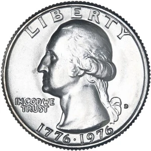 1976 25C BICENTENNIAL Washington Quarter  P OR D / YOUR CHOICE / AWESOME "GEMS" - Picture 1 of 2