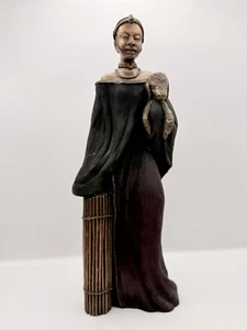 Stacy Bayne Maasai CollectionJewel Of The Tribe African Sculpture “Worty Of Resp - Picture 1 of 12