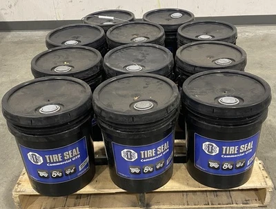 Lot of 11 STS Commercial OTR Tire Seal 5 Gallon - Image 1 of 4