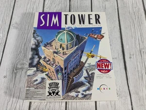RARO gioco PC/IBM versione disco 3,5”, Sim Tower, Maxis 1994, Big Box, CIB! - Foto 1 di 8