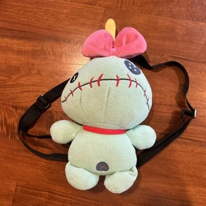 Loungefly Disney Lilo & Stitch 13" SCRUMP Plüsch Rucksack Reißverschlusstasche mit Riemen - Bild 1 von 7