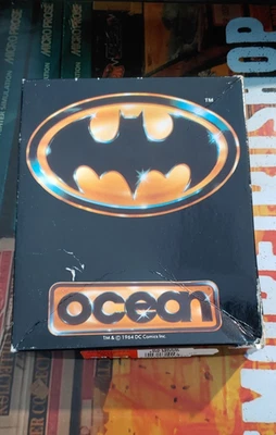 Batman the Movie (Ocean 1989) Commodore 64 (Disk, Box) works 8-bit classic - Bild 1 von 4