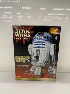 Puzzle 3D Star Wars Episodio 1 R2-D2. usado Foto 1 de 3
