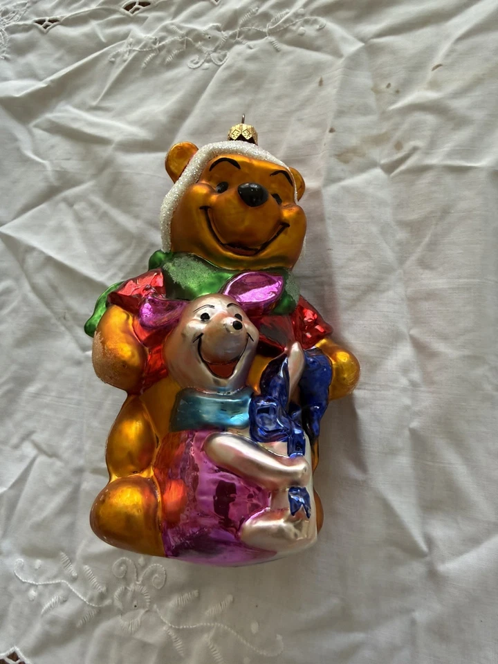 Christopher Radko Disney MEJORES AMIGOS Winnie Pooh & Piglet Foto 1 de 4